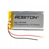 Аккумулятор Robiton LP115181 (3.7B,5000mAh)
