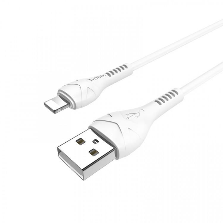 Шнур USB на Lighting  HOCO X37-iP   1м  (2.4A) анти-излом (1/31)