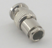 BNC штекер зажим. на RG6 (медь-ник. центр-зол.) (10/100) Р-341_6