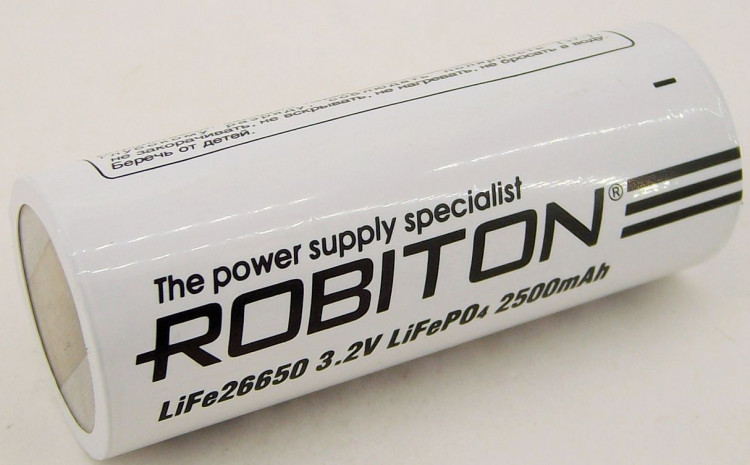 FN-26650 Аккумулятор  ROBITON   PK1 (LiFe2500mAh)