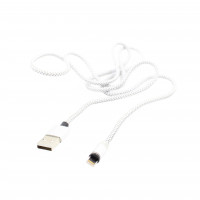 Шнур USB на Lighting  NEW       1м   (2А) магнитный, плетеный
