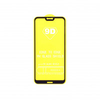 Стекло защитное на Huawei P20Lite  5D черный