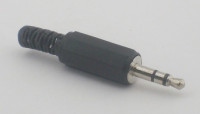 3.5мм Стерео штекер, на кабель (10/100)   P-005