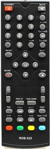 ROLSEN RDB-525 (DVB-T2) PERFEO/PATIX DIGITAL Quality (M1589)