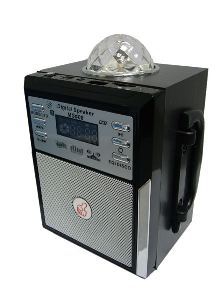 Портативная акустика MP3 Орбита MS-80 (TF,USB,3W,FM,аккум.BL-5B)