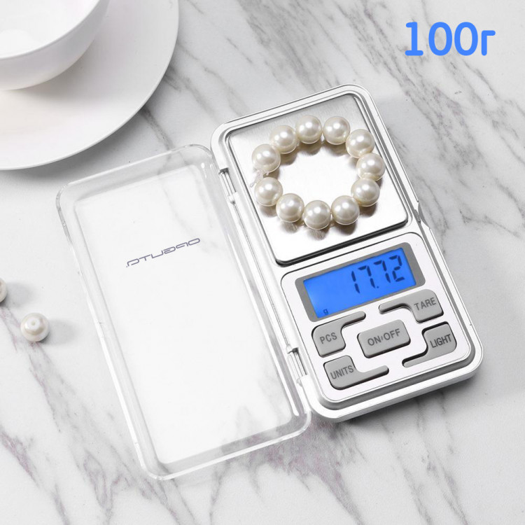 Весы портативные эл.  100гр точность 0,01гр  OT-HOW05 (265)