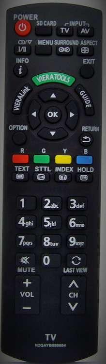 PANASONIC N2QAYB000604 (TV LCD) VIERA Quality (М2038)