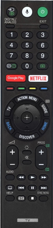 SONY RMF-TX200P (LCD 4K) VOICE REMOTE CONTROL с голосовой функцией