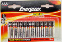LR03       ENERGIZER MAX+Power Seal BL-12 (12x12/144)