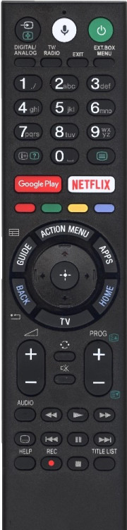 SONY RMF-TX310E (LCD 4K) VOICE REMOTE CONTROL с голосовой функцией