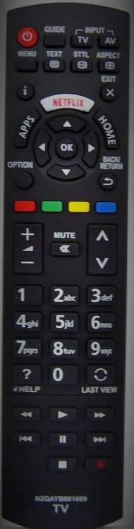 PANASONIC N2QAYB001009 (TV LED) NETFLIX Quality (M1494)