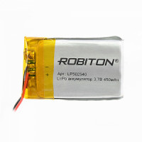 Аккумулятор Robiton LP502540 (3.7B,450mAh)