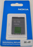 Аккумулятор для NOKIA  BL-4B с галограмой в BL-1  (6111/7370)  700mAh
