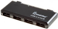 Концентратор USB (HUB) Smartbuy 4 порта голубой (SBHA-6110-B)