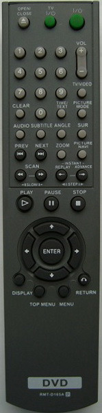SONY RMT-D165A (DVD) Quality   (M1781)