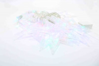 Гирлянда декоративная LED бахрома-звезды RGB