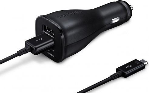 АЗУ с 2xUSB Орбита AV-346 (5V, 2000mAh, шнур Micro)