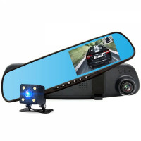 Видеорегистратор зеркало + камера TDS  TS-CAR10