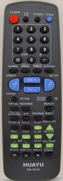 HUAYU RM-D042 (for SHARP DVD)