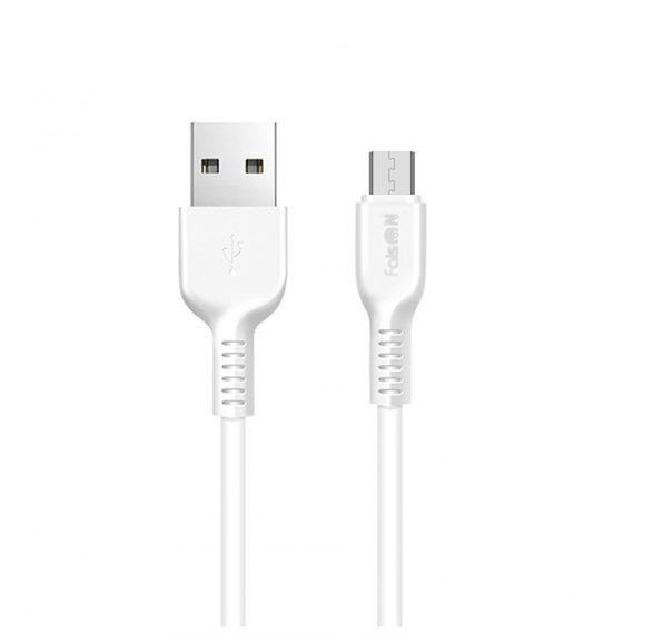 Шнур USB на micro USB штекер  FaisON HX20    1м (2,4А) силикон