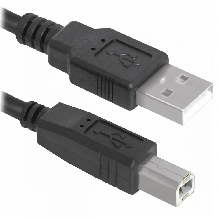 Шнур USB A штекер - B штекер     1.5м  USB2.0    OT-PCC28