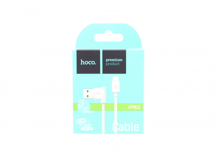 Шнур USB на micro USB штекер  HOCO UPM-10  1,2м (2.4A) (1/50)
