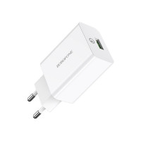 СЗУ с USB BOROFONE  BA21A  (5V, 3000mAh, шнур Micro, QC3.0) 1/48