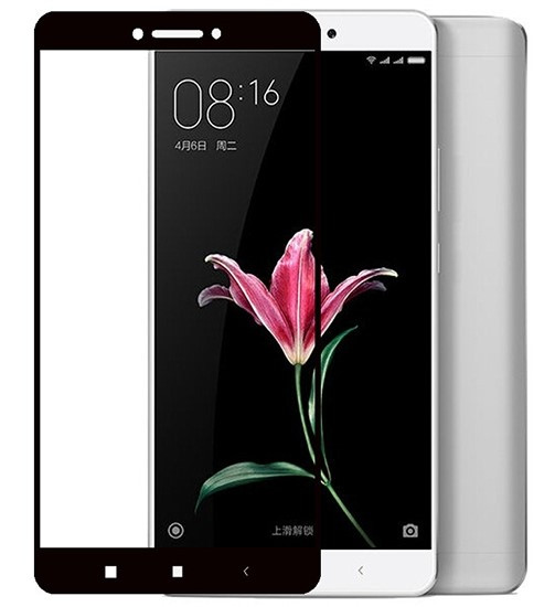 Стекло защитное на Xiaomi Mi MAX2 ( в короб.)