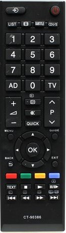 TOSHIBA  CT-90386 (TV) как(ор) Quality (M1904)