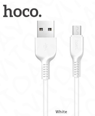 Шнур USB на micro USB штекер  HOCO X13  1м  (3A) (1/36)
