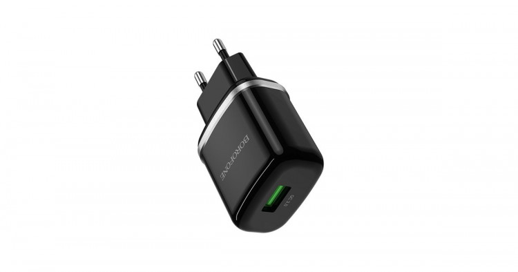 СЗУ с USB BOROFONE  BA36A (5V, 3000mAh,18Вт, QC3.0)