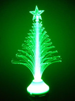 Лампа - Ёлка LED Огонёк LD-114 (зелёная)