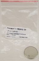 CR2412   PANASONIC Lithium battaries PK-1