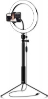 Лампа кольцевидная со штативом Огонек OG-SMH02 (26см)